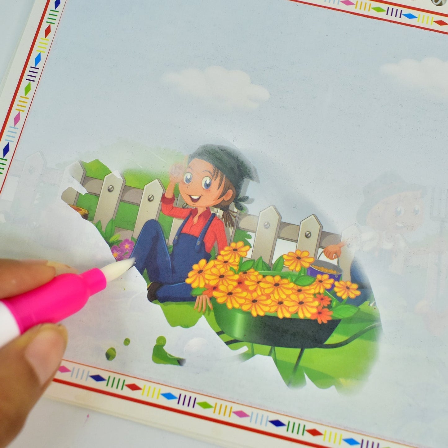 Childrenâ€™s Drawing Activity Water Book (1 Pc)