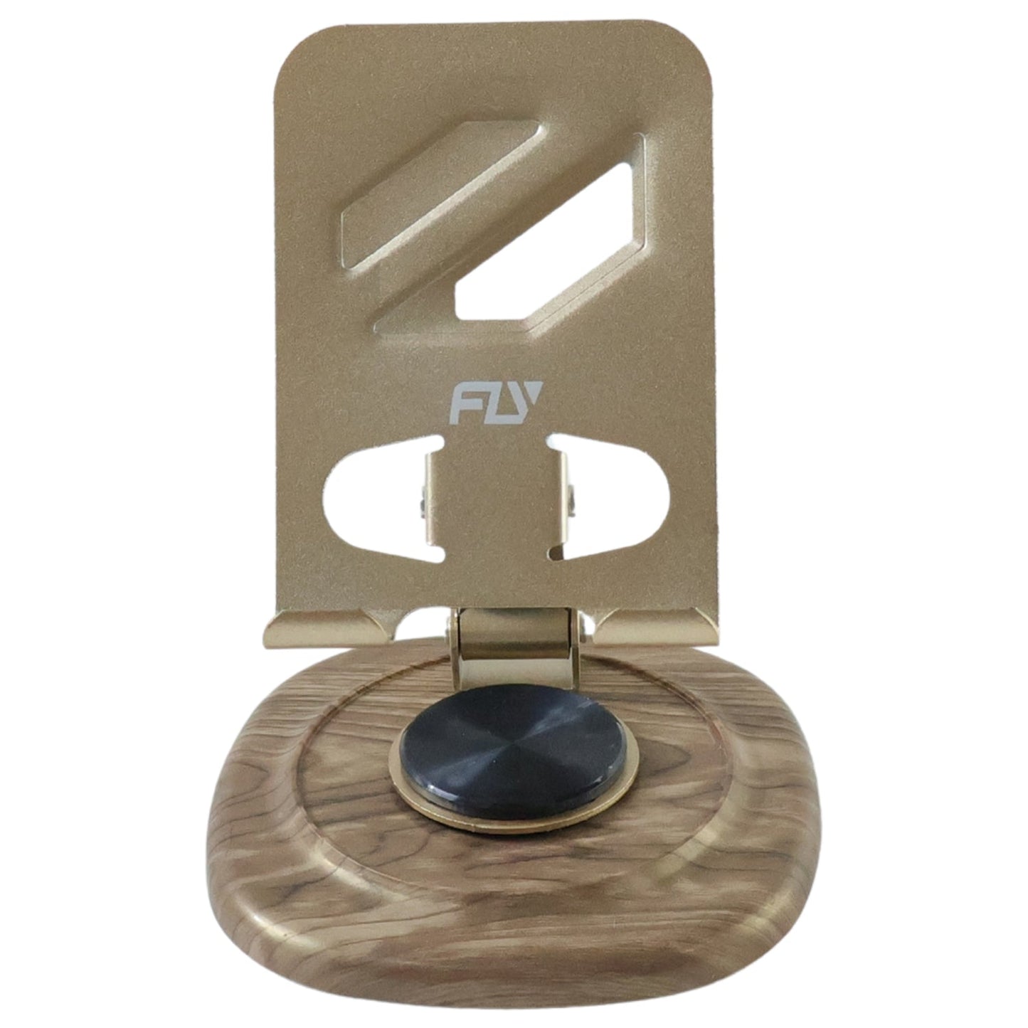 Adjustable Metal Desk Phone Stand with Plastic Base (1 Pc)
