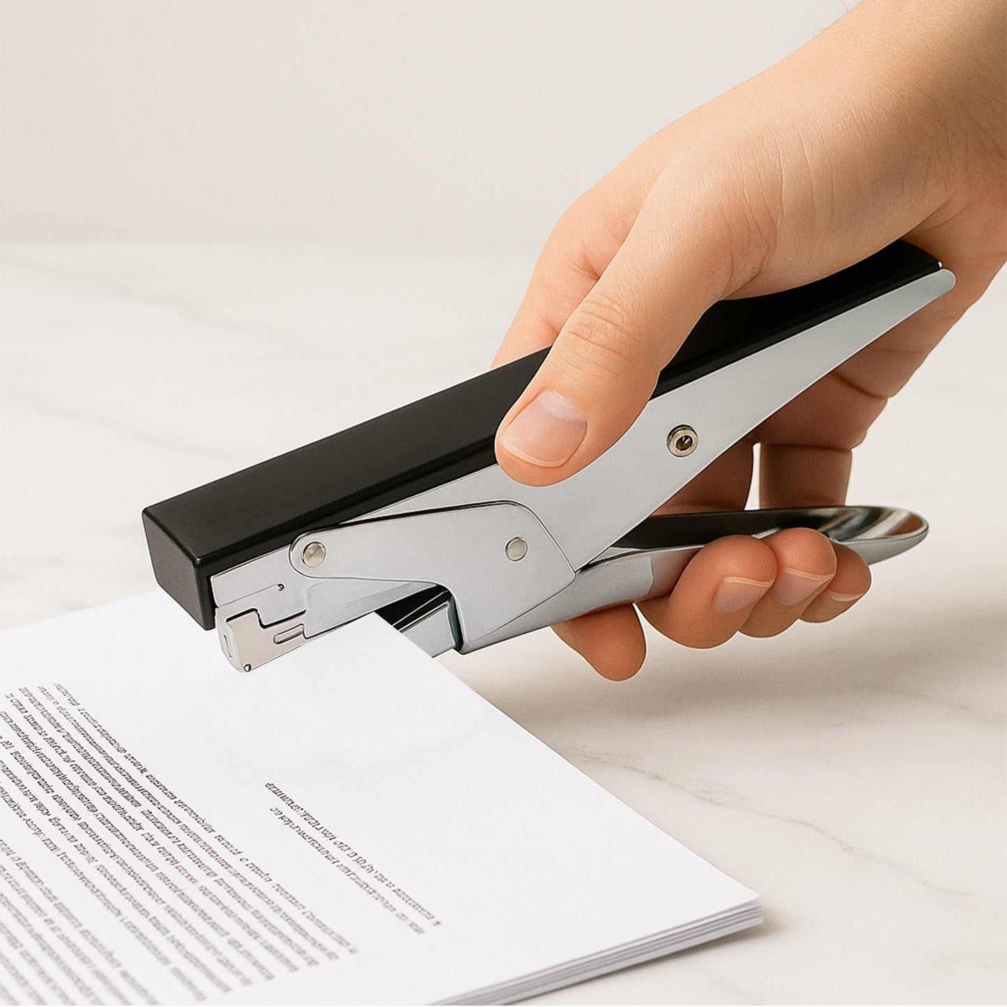 Kangaro HP-45 Heavy Duty Plier Stapler with Metal Body