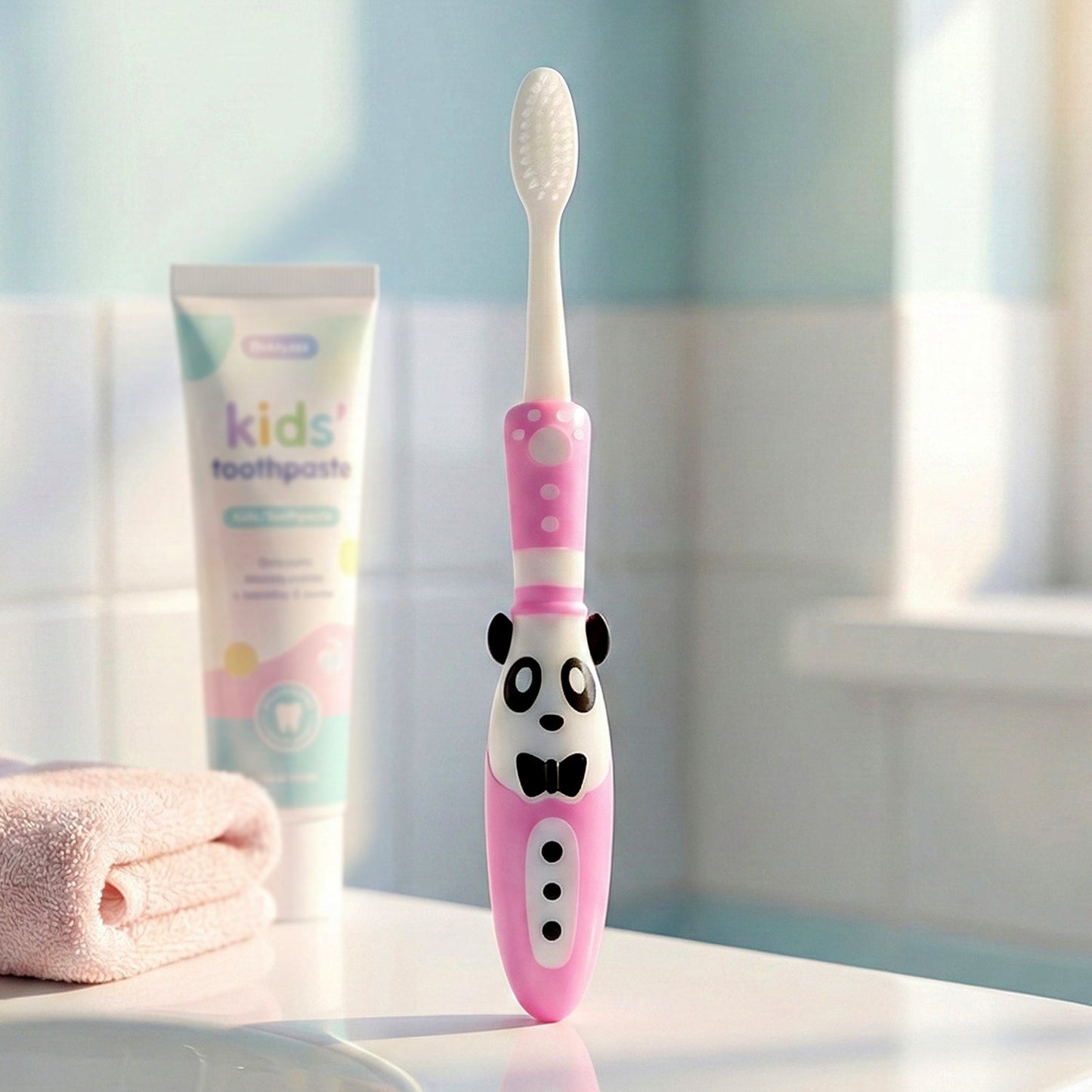 Kids Toothbrush and Fidget Spinner Toy Set