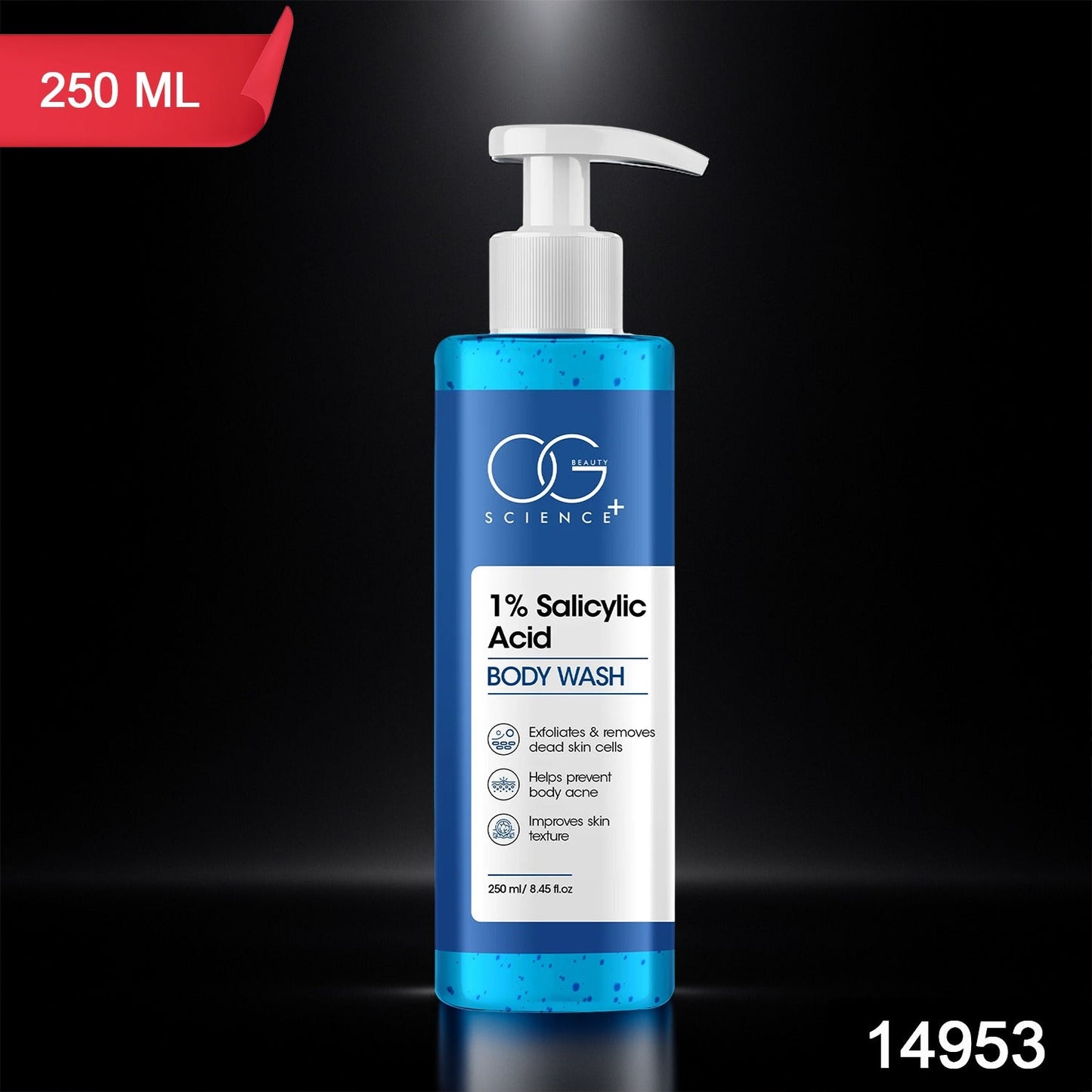 OG Beauty Science  1% Salicylic Acid Body Wash (250ML / 1 Pc)