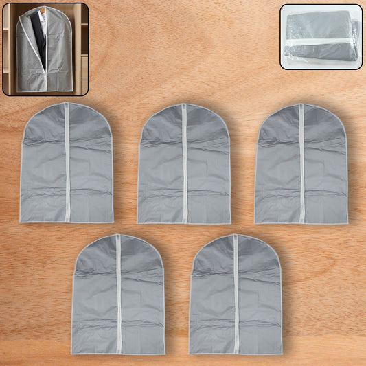 Premium Breathable Garment / Suit Cover Set (60 Ã— 80 cm, 5 Pc)