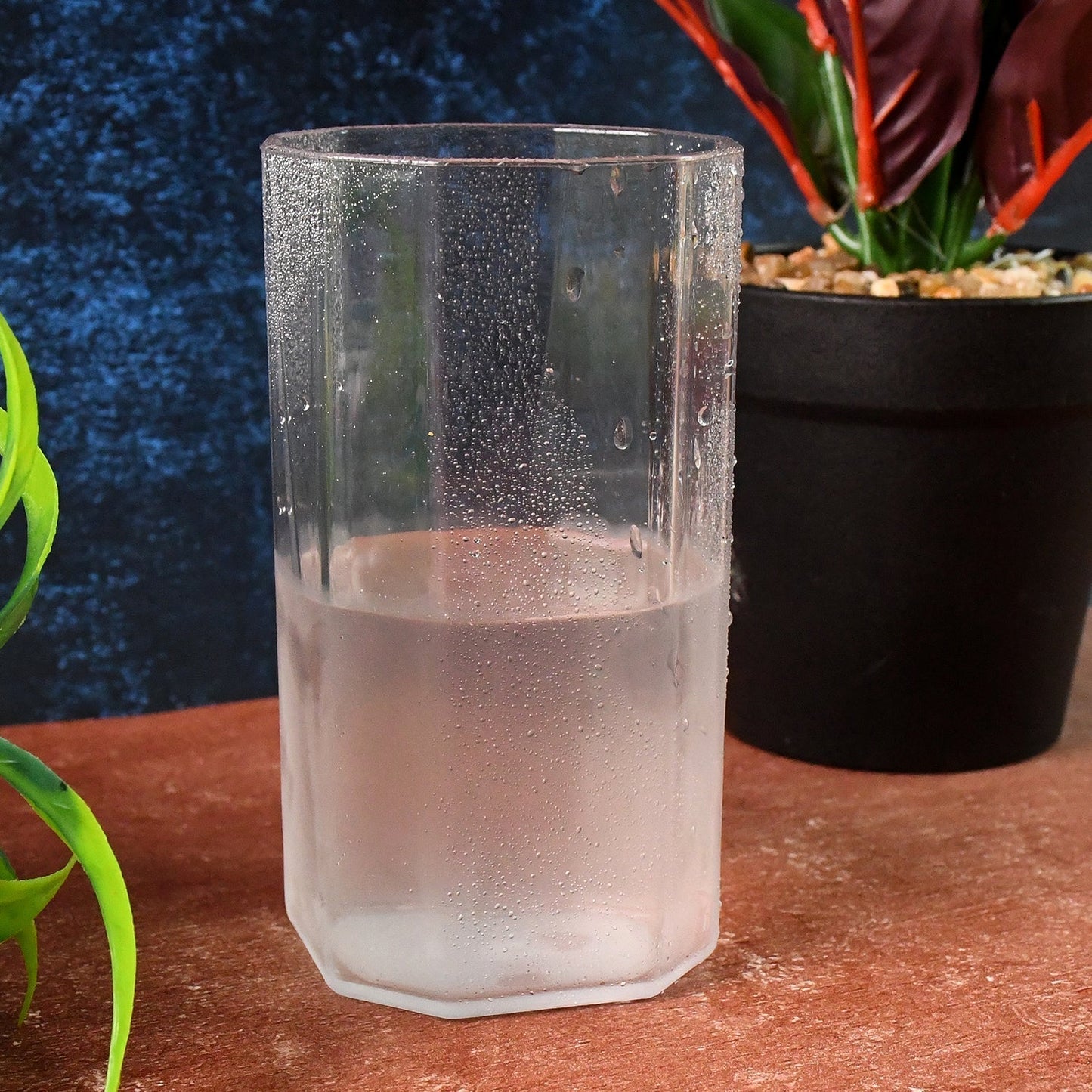 Apex Merino Nâ€™ Glass Unbreakable Plastic Drinking Glass Set (6Pc/300ml) Approx