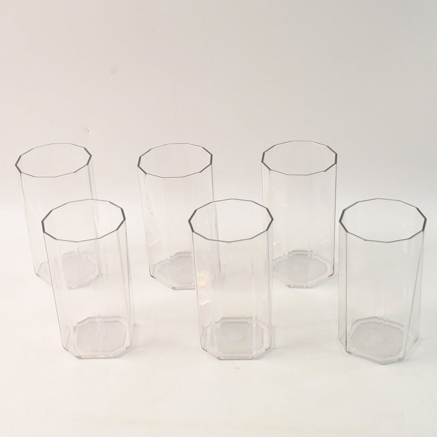 Apex Merino Nâ€™ Glass Unbreakable Plastic Drinking Glass Set (6Pc/300ml) Approx