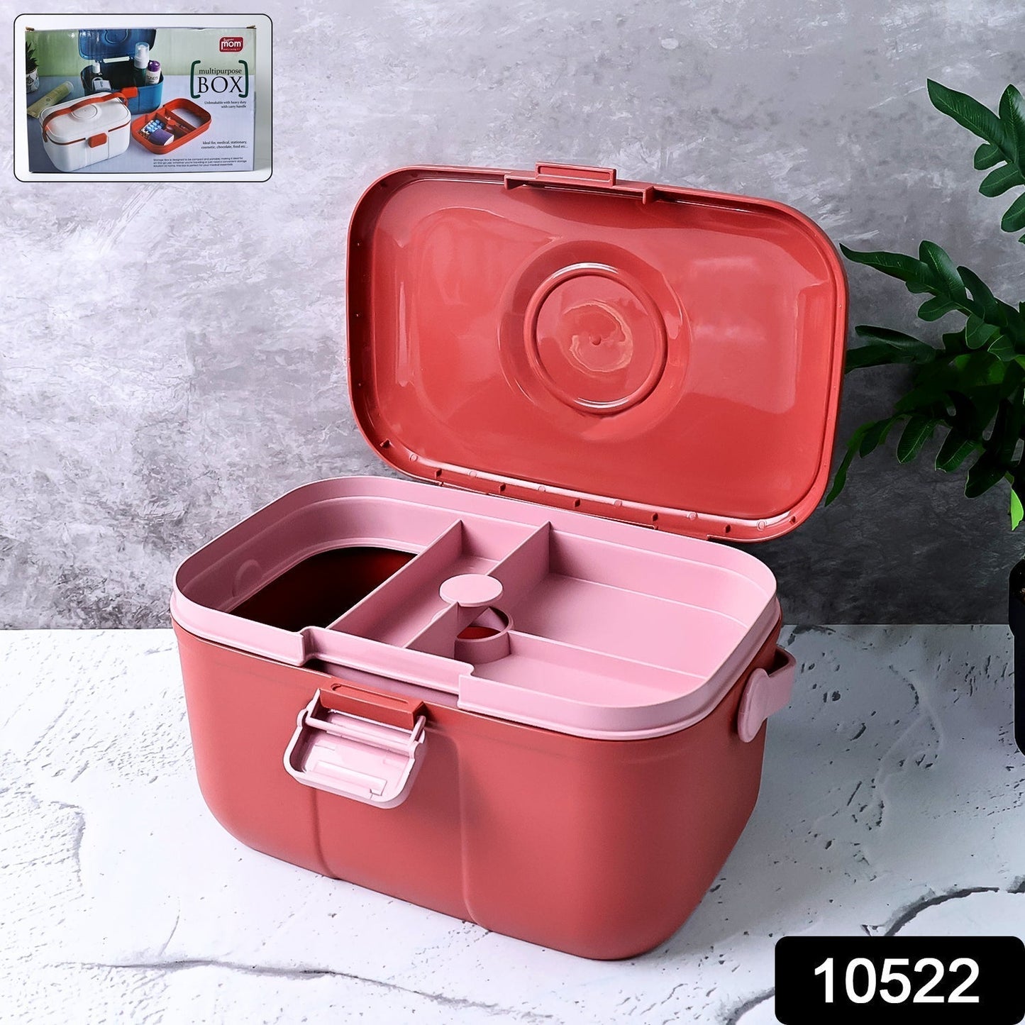 Supermom Multipurpose Storage Box with Handle (1 Pc)